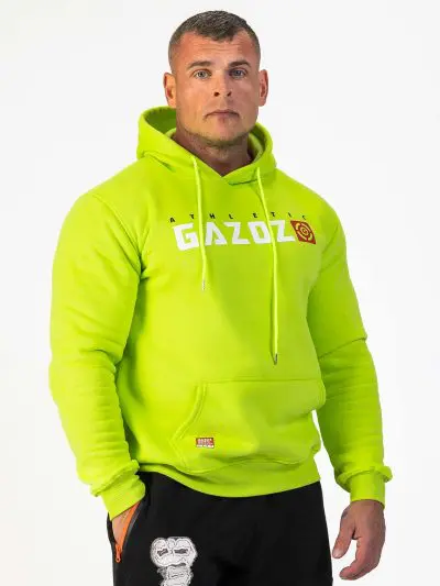 GAZOZ Pullover Hoodie Lime