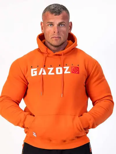 GAZOZ Pullover Hoodie Orange