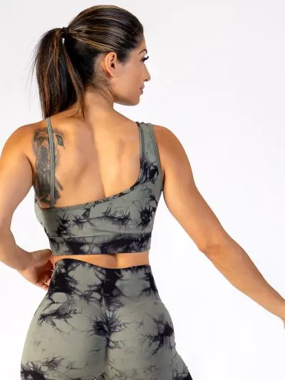 GAZOZ Tie Dye Seamless Bra