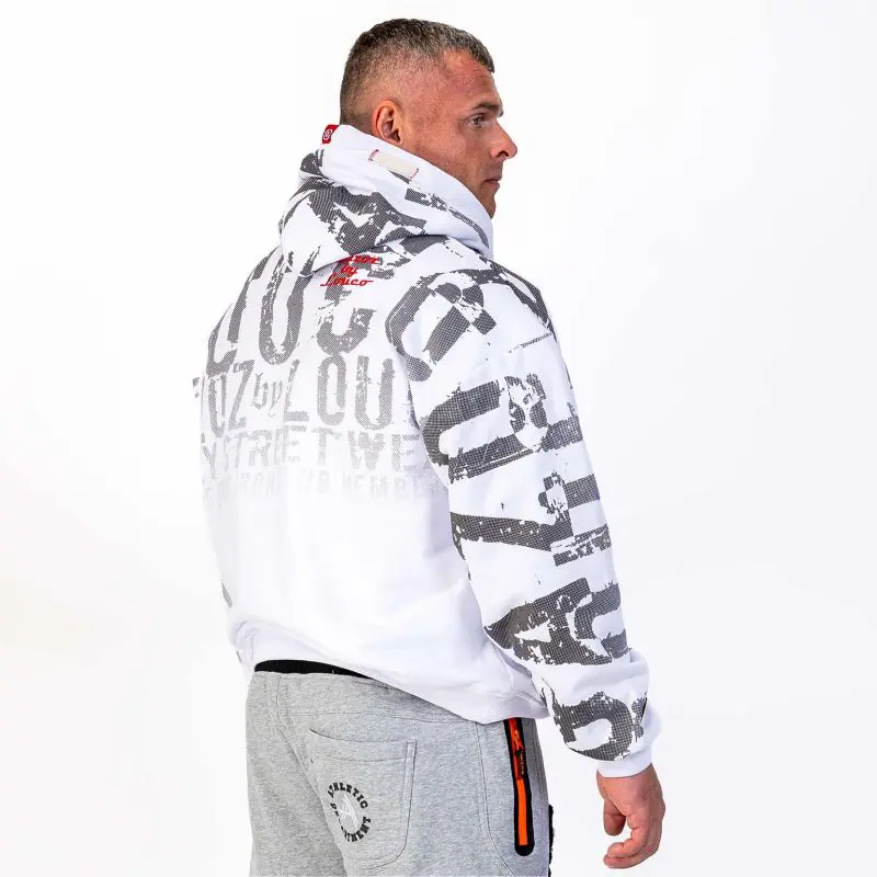 GAZOZ Luke Pullover Hoodie White