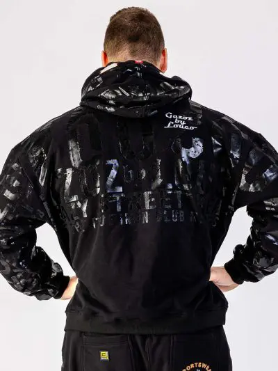 GAZOZ Luke Pullover Hoodie Full Black