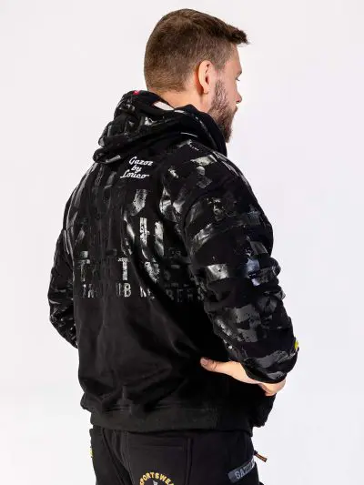 GAZOZ Luke Pullover Hoodie Full Black