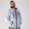 GAZOZ ONE Zipper Hoodie White