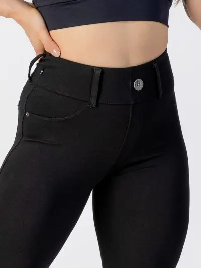 BRASIL BEAUTY Jeans Leggings Black etuosa