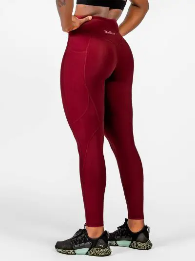 BRASIL BEAUTY Sporty Leggings Dark Red