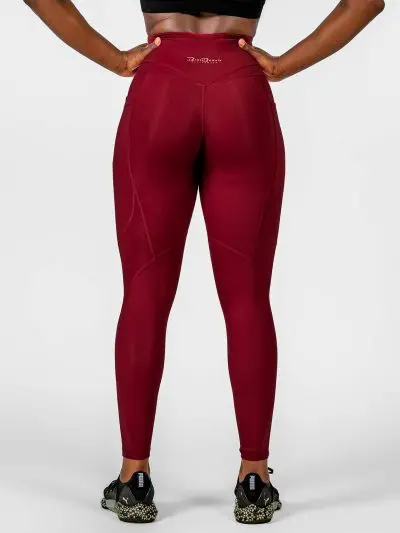 BRASIL BEAUTY Sporty Leggings Dark Red