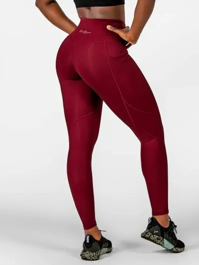 BRASIL BEAUTY Sporty Leggings Dark Red