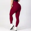 Brasil Beauty Long Leggings Heart Push Up Dark Red