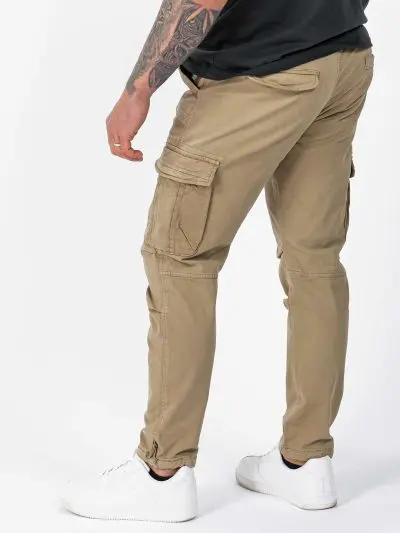 GAZOZ Cargo Trousers 7606 Khaki