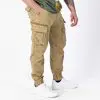 GAZOZ Cargo Trousers 9321 Khaki