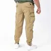 GAZOZ Cargo Trousers 9321 Khaki
