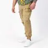 GAZOZ Cargo Trousers 9321 Khaki