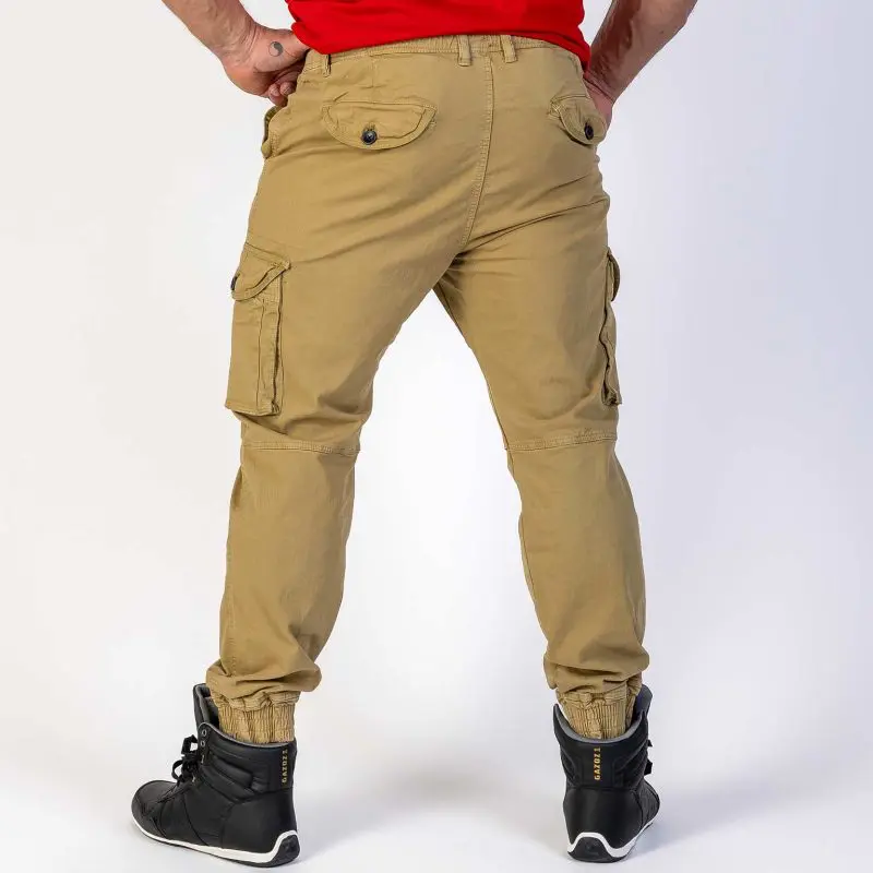 GAZOZ Cargo Trousers 23308 Khaki