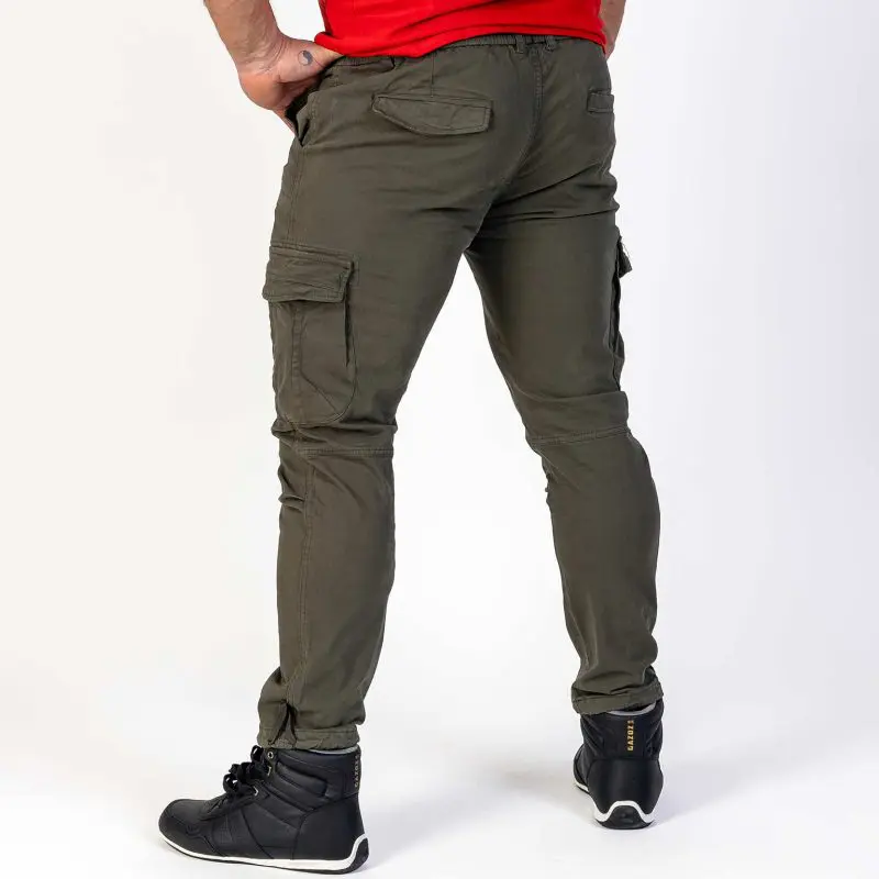 GAZOZ Cargo Trousers 7606 Army Green
