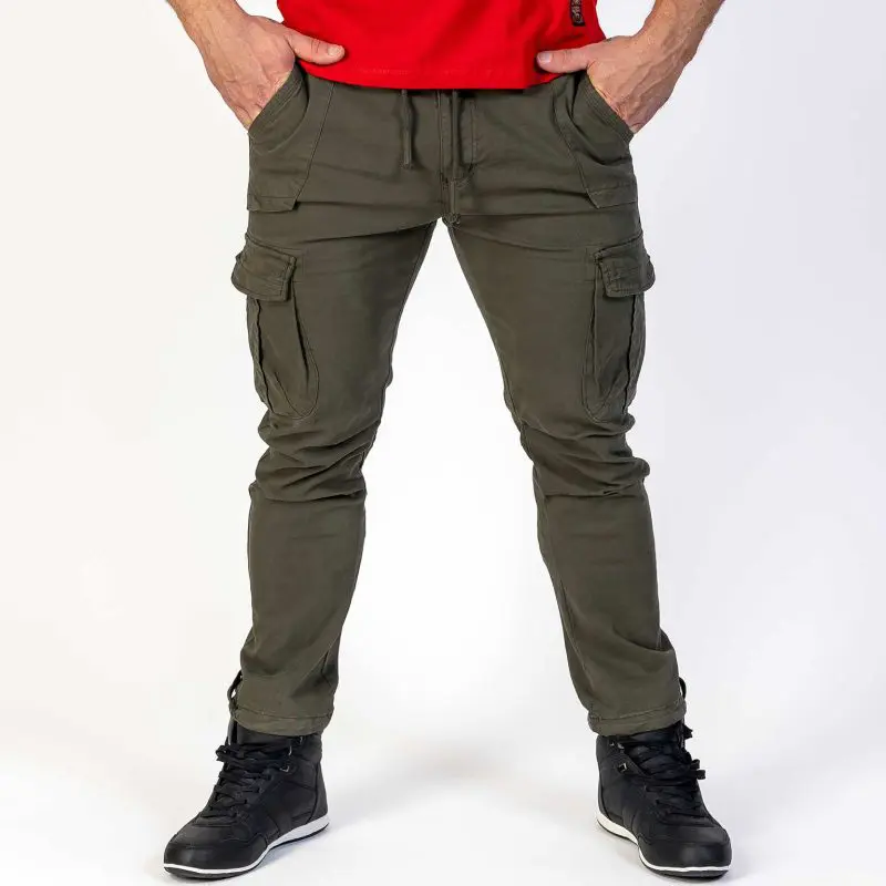 GAZOZ Cargo Trousers 7606 Army Green