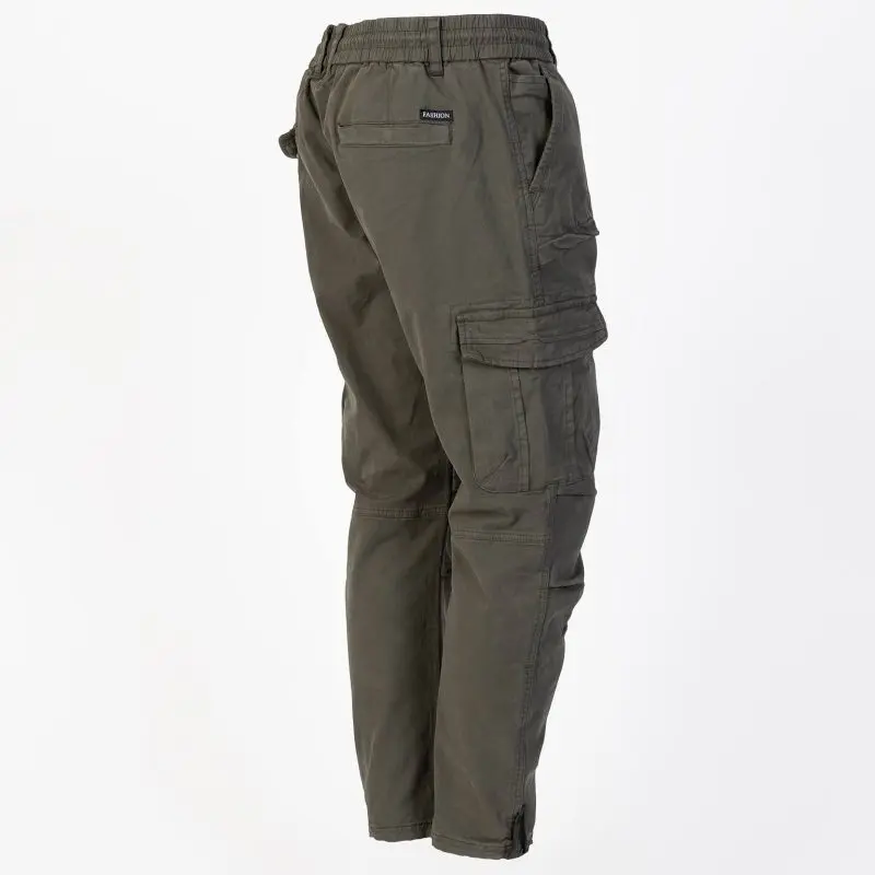 GAZOZ Cargo Trousers 7606 Army Green