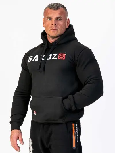GAZOZ Pullover Hoodie Black