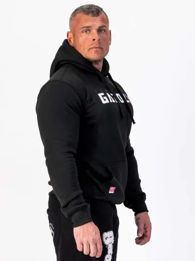 GAZOZ Pullover Hoodie Black