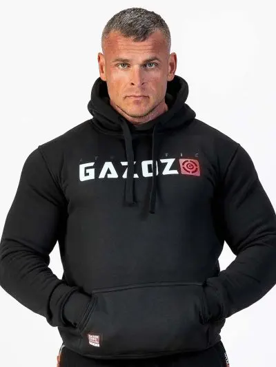 GAZOZ Pullover Hoodie Black