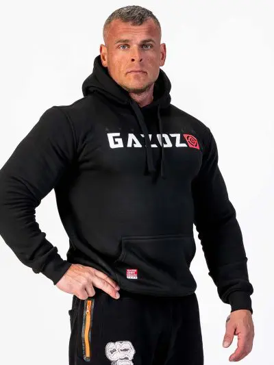 GAZOZ Pullover Hoodie Black