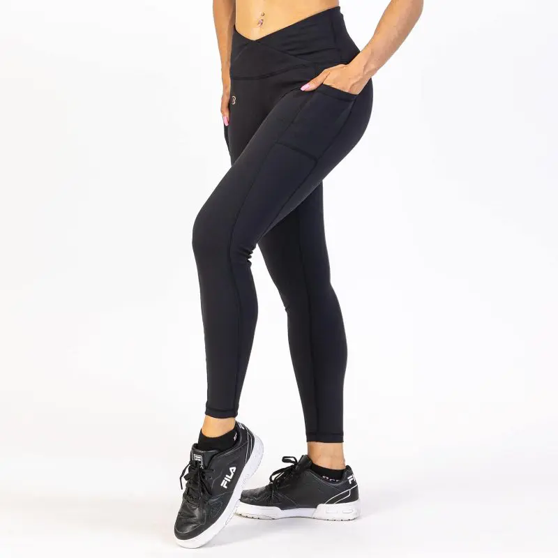BRASIL BEAUTY Beverly Cross Waist Pocket Leggings