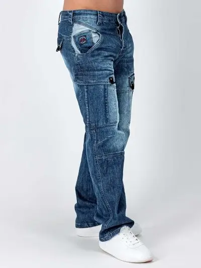 GAZOZ ONE Wyatt Cargo Jeans
