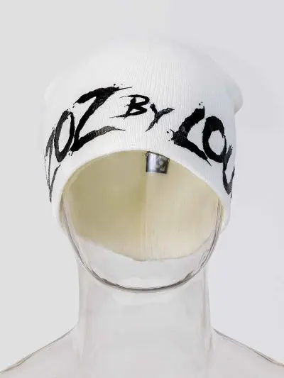 GAZOZ by LOUCO Beanie White