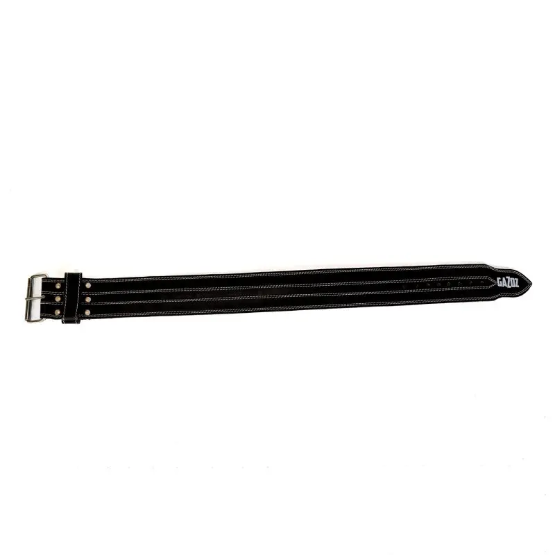 GAZOZ Leather 1 Gym Belt Black