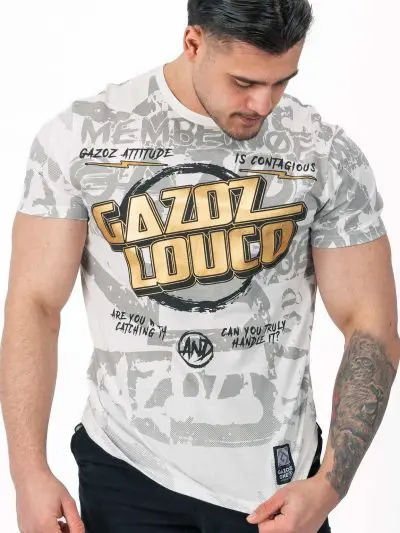 GAZOZ Louco T-shirt White