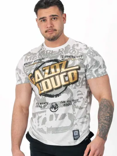 GAZOZ Louco T-shirt White