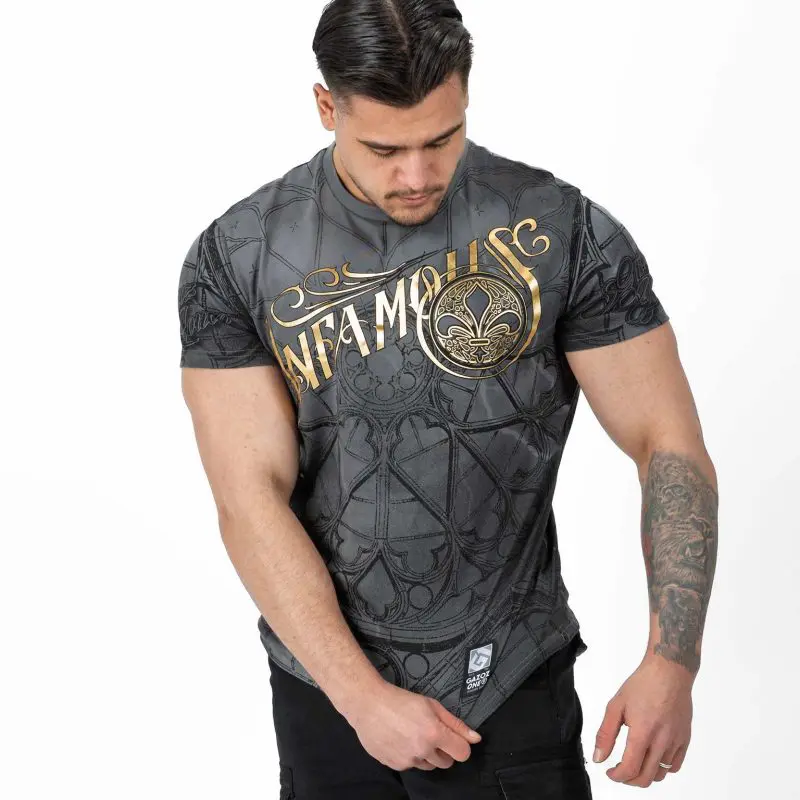 GAZOZ Infamous T-shirt Grey