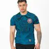 GAZOZ Iron Tribe T-shirt Blue