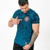 GAZOZ Iron Tribe T-shirt Blue