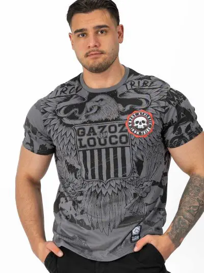GAZOZ Iron Tribe T-shirt Grey