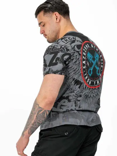 GAZOZ Iron Tribe T-shirt Grey