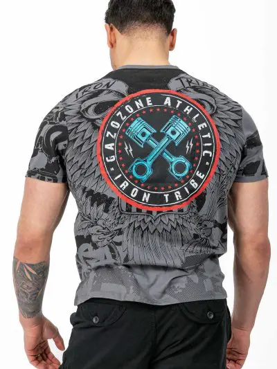 GAZOZ Iron Tribe T-shirt Grey