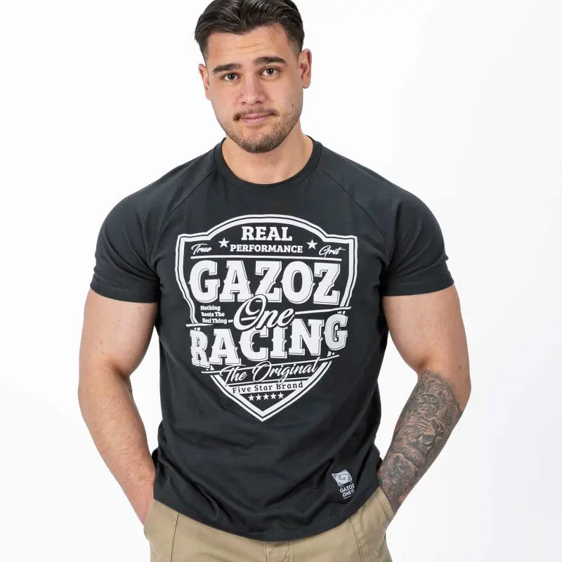 GAZOZ Racing T-shirt Black