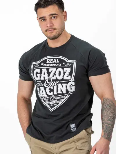 GAZOZ Racing T-shirt Black
