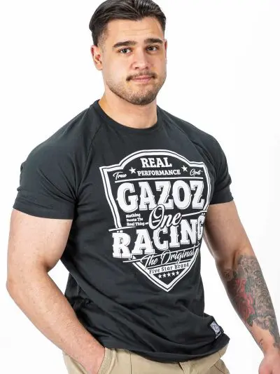 GAZOZ Racing T-shirt Black