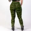 BRASIL BEAUTY Beverly Cross Waist Pocket Leggings Green Camo