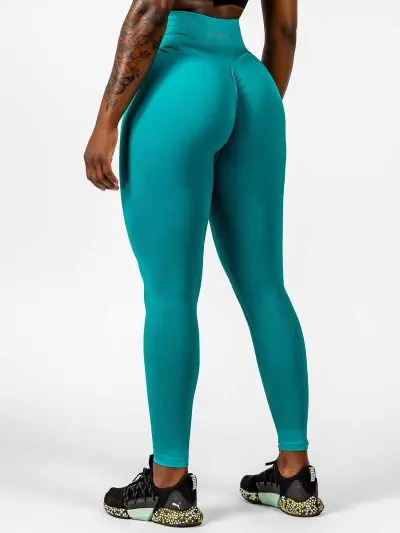 BRASIL BEAUTY Camila Seamless Scrunch Leggings Green