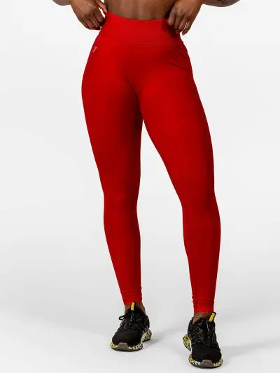 BRASIL BEAUTY Camila Seamless Scrunch Leggings Red
