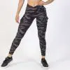 BRASIL BEAUTY Carolina Thigh Pocket Leggings Dark Camo