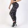 BRASIL BEAUTY Carolina Thigh Pocket Leggings Dark Camo
