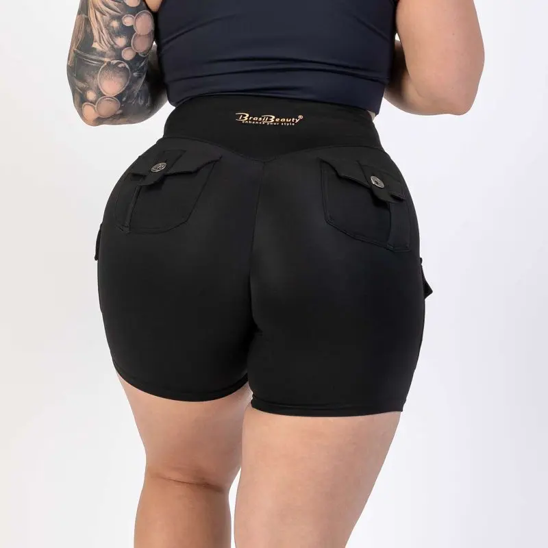 BRASIL BEAUTY Carolina Thigh Pocket Shorts