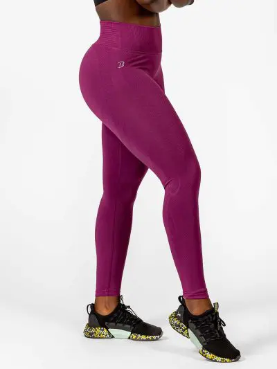 BRASIL BEAUTY Evelyn Seamless Scrunch Leggings Purple