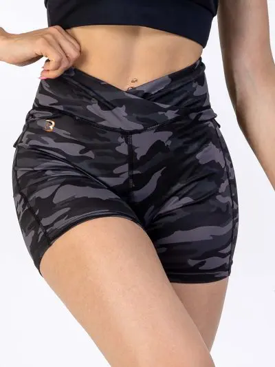 BRASIL BEAUTY Lara Shorts Dark Camo