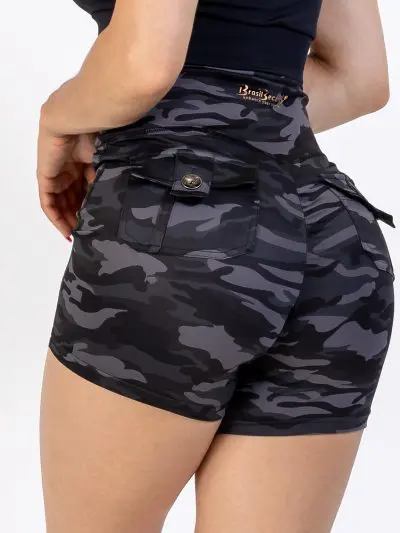 BRASIL BEAUTY Lara Shorts Dark Camo