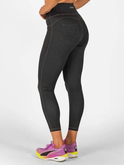 BRASIL BEAUTY Denim-Look Leggings Anthra