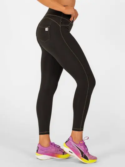 BRASIL BEAUTY Denim-Look Leggings Black